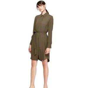 Prologue Olive Long Sleeve Dress
